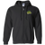Memphis Hound Dogs Full Zip Hoodie NFL Football Team color Black Memphis Hound Dogs Full Zip Hoodie NFL Football Team color Black