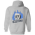 New York Bulldogs Full Zip Hoodie NFL Football Team color Sport Grey New York Bulldogs Full Zip Hoodie NFL Football Team color Sport Grey