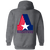 Birmingham Americans Full Zip Hoodie WFL Football Team color Athletic Heather Grey Birmingham Americans Full Zip Hoodie WFL Football Team color Athletic Heather Grey