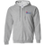 Birmingham Vulcans Full Zip Hoodie WFL Football Team color Sport Grey Birmingham Vulcans Full Zip Hoodie WFL Football Team color Sport Grey