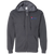 Birmingham Vulcans Full Zip Hoodie WFL Football Team color Athletic Heather Grey Birmingham Vulcans Full Zip Hoodie WFL Football Team color Athletic Heather Grey