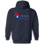 Birmingham Vulcans Full Zip Hoodie WFL Football Team color Navy Birmingham Vulcans Full Zip Hoodie WFL Football Team color Navy