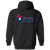 Birmingham Vulcans Full Zip Hoodie WFL Football Team color Black Birmingham Vulcans Full Zip Hoodie WFL Football Team color Black