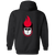 Chicago Fire Full Zip Hoodie WFL Football Team color Black Chicago Fire Full Zip Hoodie WFL Football Team color Black