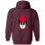 Chicago Fire Full Zip Hoodie WFL Football Team color Maroon Chicago Fire Full Zip Hoodie WFL Football Team color Maroon