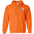 Hawaii Hawaiians Full Zip Hoodie WFL Football Team color Orange Hawaii Hawaiians Full Zip Hoodie WFL Football Team color Orange