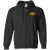 Jacksonville Express Full Zip Hoodie WFL Football Team color Black Jacksonville Express Full Zip Hoodie WFL Football Team color Black