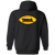 Jacksonville Express Full Zip Hoodie WFL Football Team color Black Jacksonville Express Full Zip Hoodie WFL Football Team color Black