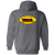 Jacksonville Express Full Zip Hoodie WFL Football Team color Dark Heather Grey Jacksonville Express Full Zip Hoodie WFL Football Team color Dark Heather Grey