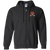 Memphis Southmen Full Zip Hoodie WFL Football Team color Black Memphis Southmen Full Zip Hoodie WFL Football Team color Black