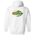 Shreveport Steamer Full Zip Hoodie WFL Football Team color White Shreveport Steamer Full Zip Hoodie WFL Football Team color White