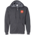 Southern California Sun Full Zip Hoodie WFL Football Team color Dark Heather Grey Southern California Sun Full Zip Hoodie WFL Football Team color Dark Heather Grey