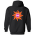 Southern California Sun Full Zip Hoodie WFL Football Team color Black Southern California Sun Full Zip Hoodie WFL Football Team color Black