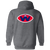 Washington Ambassadors Full Zip Hoodie WFL Football Team color Dark Heather Grey Washington Ambassadors Full Zip Hoodie WFL Football Team color Dark Heather Grey
