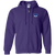 Buffalo Bisons Full Zip Hoodie AAFC Football Team color Purple Buffalo Bisons Full Zip Hoodie AAFC Football Team color Purple