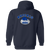 Buffalo Bisons Full Zip Hoodie AAFC Football Team color Navy Buffalo Bisons Full Zip Hoodie AAFC Football Team color Navy