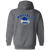 Buffalo Bisons Full Zip Hoodie AAFC Football Team color Dark Heather Grey Buffalo Bisons Full Zip Hoodie AAFC Football Team color Dark Heather Grey