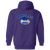Buffalo Bisons Full Zip Hoodie AAFC Football Team color Purple Buffalo Bisons Full Zip Hoodie AAFC Football Team color Purple