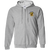 Chicago Hornets Full Zip Hoodie AAFC Football Team color Sport Grey Chicago Hornets Full Zip Hoodie AAFC Football Team color Sport Grey