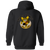 Chicago Hornets Full Zip Hoodie AAFC Football Team color Black Chicago Hornets Full Zip Hoodie AAFC Football Team color Black