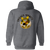 Chicago Hornets Full Zip Hoodie AAFC Football Team color Dark Heather Grey Chicago Hornets Full Zip Hoodie AAFC Football Team color Dark Heather Grey