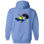 Los Angeles Dons Full Zip Hoodie AAFC Football Team color Columbia Blue Los Angeles Dons Full Zip Hoodie AAFC Football Team color Columbia Blue