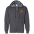 Miami Seahawks Full Zip Hoodie AAFC Football Team color Dark Heather Grey Miami Seahawks Full Zip Hoodie AAFC Football Team color Dark Heather Grey