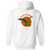 Miami Seahawks Full Zip Hoodie AAFC Football Team color White Miami Seahawks Full Zip Hoodie AAFC Football Team color White