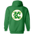 Kansas City Athletics Full Zip Hoodie MLB Baseball Team color Green Kansas City Athletics Full Zip Hoodie MLB Baseball Team color Green