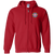 Seattle Pilots Full Zip Hoodie MLB Baseball Team color Red Seattle Pilots Full Zip Hoodie MLB Baseball Team color Red