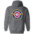 Seattle Pilots Full Zip Hoodie MLB Baseball Team color Dark Heather Grey Seattle Pilots Full Zip Hoodie MLB Baseball Team color Dark Heather Grey