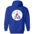Washington Senators Full Zip Hoodie A2 MLB Baseball Team color Royal Blue Washington Senators Full Zip Hoodie A2 MLB Baseball Team color Royal Blue