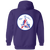 Washington Senators Full Zip Hoodie A2 MLB Baseball Team color Purple Washington Senators Full Zip Hoodie A2 MLB Baseball Team color Purple
