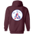 Washington Senators Full Zip Hoodie A2 MLB Baseball Team color Maroon Washington Senators Full Zip Hoodie A2 MLB Baseball Team color Maroon