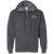 Washington Senators Full Zip Hoodie MLB Baseball Team color Dark Heather Grey Washington Senators Full Zip Hoodie MLB Baseball Team color Dark Heather Grey