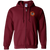 Baltimore Black Sox Full Zip Hoodie Negro Leagues Baseball Team color Maroon Baltimore Black Sox Full Zip Hoodie Negro Leagues Baseball Team color Maroon