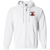 Baltimore Elites Full Zippered Hoodie Negro Leagues Baseball Team color White Baltimore Elites Full Zippered Hoodie Negro Leagues Baseball Team color White