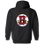 Baltimore Elites Full Zippered Hoodie Negro Leagues Baseball Team color Black Baltimore Elites Full Zippered Hoodie Negro Leagues Baseball Team color Black