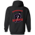 Birmingham Black Barons Full Zip Hoodie Negro Leagues Baseball Team color Black Birmingham Black Barons Full Zip Hoodie Negro Leagues Baseball Team color Black