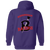 Birmingham Black Barons Full Zip Hoodie Negro Leagues Baseball Team color Purple Birmingham Black Barons Full Zip Hoodie Negro Leagues Baseball Team color Purple