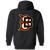 Boston Blues Full Zip Hoodie Negro Leagues Baseball Team color Black Boston Blues Full Zip Hoodie Negro Leagues Baseball Team color Black