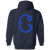 Columbus Blue Birds Full Zip Hoodie Negro Leagues Baseball Team color Navy Columbus Blue Birds Full Zip Hoodie Negro Leagues Baseball Team color Navy