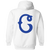 Columbus Blue Birds Full Zip Hoodie Negro Leagues Baseball Team color White Columbus Blue Birds Full Zip Hoodie Negro Leagues Baseball Team color White