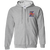 Cuban X-Giants Full Zip Hoodie Negro Leagues Baseball Team color Sport Grey Cuban X-Giants Full Zip Hoodie Negro Leagues Baseball Team color Sport Grey