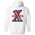 Cuban X-Giants Full Zip Hoodie Negro Leagues Baseball Team color White Cuban X-Giants Full Zip Hoodie Negro Leagues Baseball Team color White