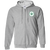 Denver White Elephants Full Zip Hoodie - Negro Leagues Baseball Team color Sport Grey Denver White Elephants Full Zip Hoodie - Negro Leagues Baseball Team color Sport Grey