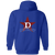 Detroit Stars Full Zip Hoodie Negro Leagues Baseball Team color Royal Blue Detroit Stars Full Zip Hoodie Negro Leagues Baseball Team color Royal Blue
