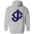Jersey City Giants Full Zip Hoodie Negro Leagues Baseball Team color Sport Grey Jersey City Giants Full Zip Hoodie Negro Leagues Baseball Team color Sport Grey