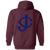 Jersey City Giants Full Zip Hoodie Negro Leagues Baseball Team color Maroon Jersey City Giants Full Zip Hoodie Negro Leagues Baseball Team color Maroon