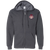 Kansas City Monarchs Full Zip Hoodie Negro Leagues Baseball Team color Dark Heather Grey Kansas City Monarchs Full Zip Hoodie Negro Leagues Baseball Team color Dark Heather Grey